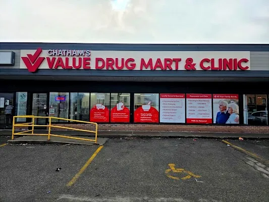 Chatham's Value Drug Mart and Clinic (in 7-11 Plaza)