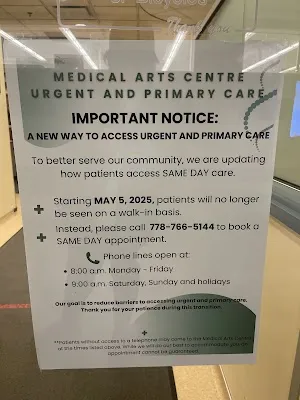 Medical Arts Urgent and Primary Care Centre