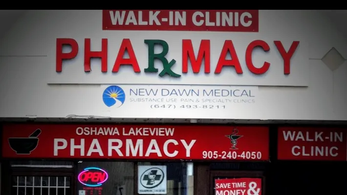 Oshawa Lakeview Pharmacy & Telemedicine Walk-in Clinic (hours different from pharmacy )